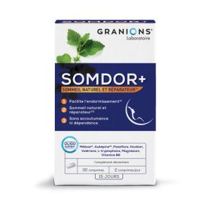 Somdor+ 30 comprimés aux extraits de plantes