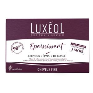 Epaississant Complément Alimentaire Cheveux Fins 90 Gélules