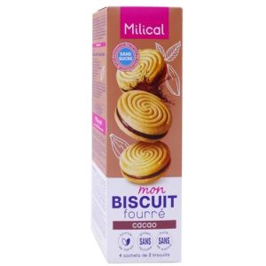 Biscuit Fourré Chocolat 4 Sachets de 2