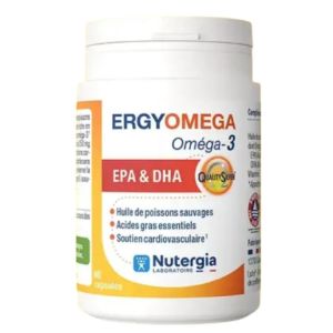 Ergyomega Oméga-3 60 capsules