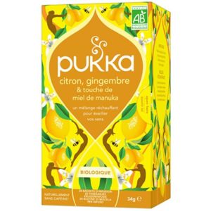 Infusion Citron Gingembre Miel Manuka