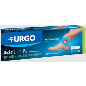 Diclofénac Urgo 1 % Gel 50 g