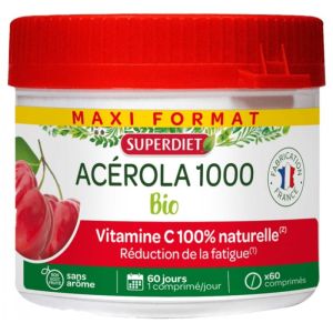 Acérola 1000 Bio 60 Comprimés