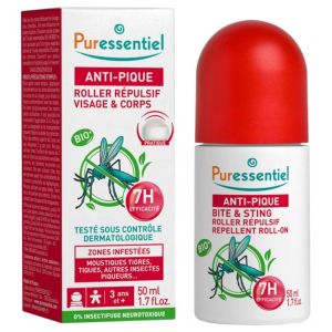 Anti-Pique Roller Répulsif Visage & Corps 50 ml