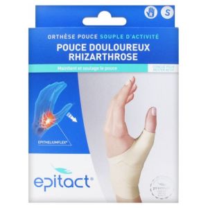 Orthèse Pouce Souple d'Activité Pouce Douloureux Rhizarthrose Main Droite