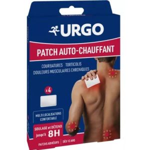 Patch Auto-Chauffant 8h 4 patchs