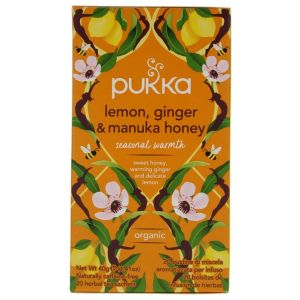 Citron Gingembre et Miel de Manuka Bio 20 Sachets