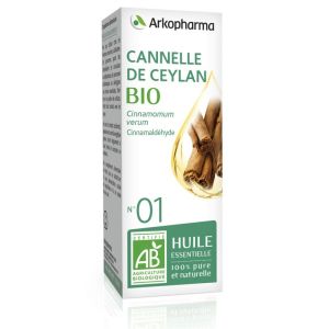 N°1 Huile essentielle de Cannelle de Ceylan BIO - 5 ml