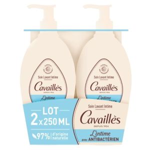 Soin Lavant Intime avec Antibactérien 2x250ml