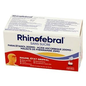 Rhinofebral S/s Buv Pdr Sach 8