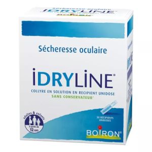 Idryline Collyre en Unidoses Sécheresse Oculaire - 30 unidoses