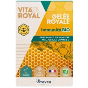 Vita Royal gelée royale immunité bio 10 ampoules