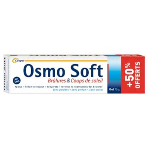 OsmoSoft Brûlures & Coups de Soleil 75 g dont 25 g Offerts
