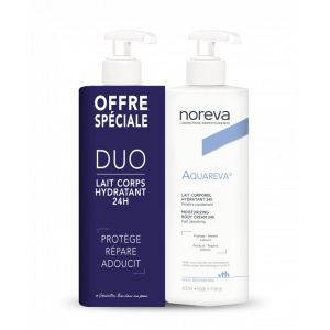 Aquareva - Lait corporel hydratant 24h - DUO