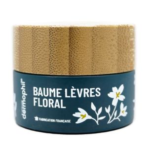 Baume lèvres Floral - pot en verre 15 g