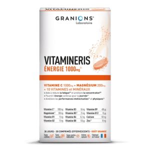 Vitamineris Énergie 1000mg - 30 comprimés
