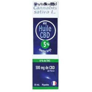 WBZ Huile CBD 5% Broad Spectrum 10 ml