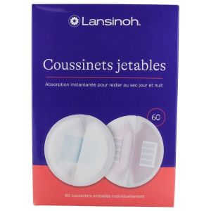 60 Coussinets d'Allaitement Jetables