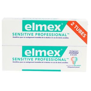 Dentifrice Sensitive Professional 2x75ml