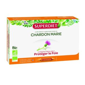 Chardon marie BIO - 20 ampoules