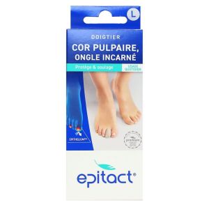 Cors pulpaires ongles incarnés taille L 2 doigtiers