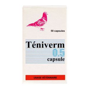 50 capsules Teniverm 0,5