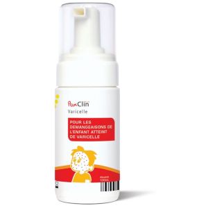 PoxClin Varicelle Mousse Rafraîchissante 100 ml