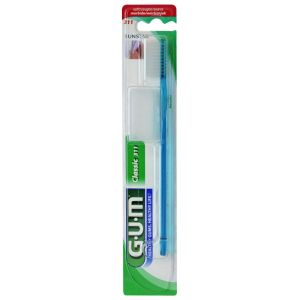 Brosse à dents Classic Souple 3 rangs Tête étroite