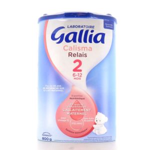 Calisma Relais 2 lait 6-12 mois 800g