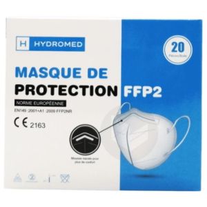 Masque FFP2 Blanc 20 masques