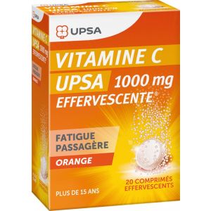 Vitamine C 1000mg 20 comprimés effervescents