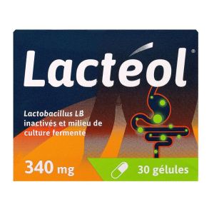 Lactéol 340 mg 30 gélules