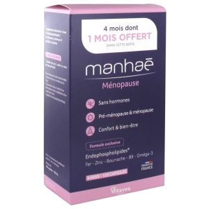 Manhaé - Ménopause - 4 mois dont 1 OFFERT