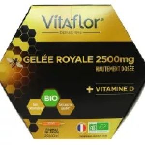 Vitaflor Gelee Royale 2500Mgvit D 20Amp