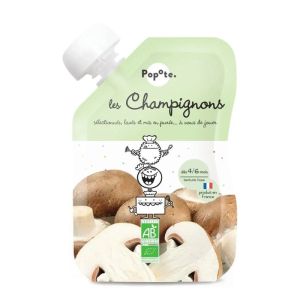 Gourde Champignons bio dès 6 mois 120 g