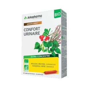 Arkofluide - Confort Urinaire BIO - 20 Ampoules