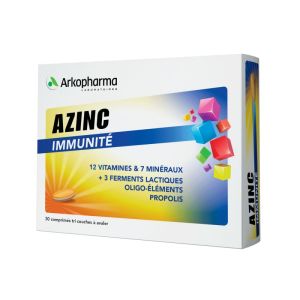 Azinc - Immunité - 30 comprimés