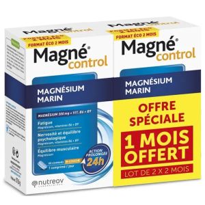 Magnécontrol Magnésium Marin 2x60 comprimés