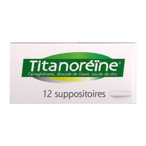 Titanoreïne - 12 Suppositoires