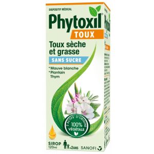Phytoxil Toux - sirop sans sucre 120 ml