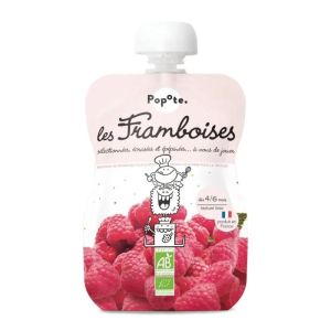 Gourde Framboise bio dès 4 mois 120 g