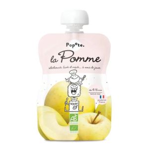 Gourde Pomme lisse bio dès 4 mois 120 g