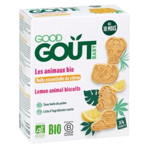 Les Animaux à l'Huile Essentielle de Citron Dès 10 Mois Bio 80 g