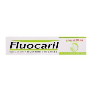Dentifrice bi-fluoré pâte menthe Fluocaril 75ml