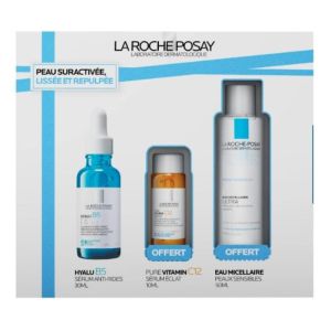 Coffret Noël 2025 Hyalu B5 Serum Suractivé : Vitamin C et Eau Micellaire Offerts
