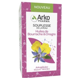 Huile onagre et bourrache 180 gélules