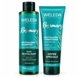 Shampooing Revitalisant Romarin + Après-Shampooing – offre duo