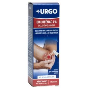 Diclofénac 4 % spray cutané 25 g – 125 pressions