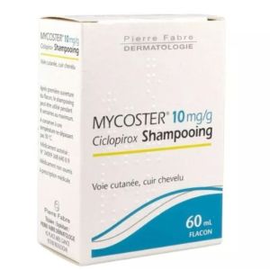 Mycoster 10 mg/g Shampoing au Ciclopirox 60ml