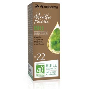 N°22 Huile essentielle de Menthe Poivrée BIO - 10 ml